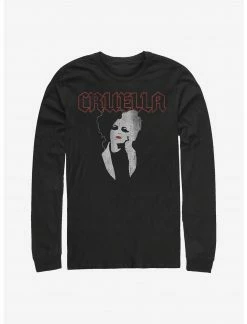 HER Disney Cruella Rock Style Long-Sleeve T-Shirt