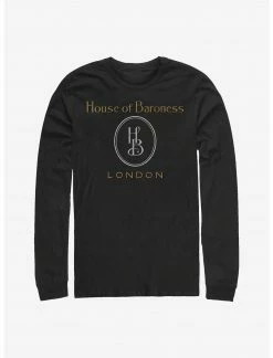 HER Disney Cruella House Of Baroness London Logo Long-Sleeve T-Shirt
