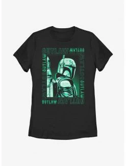 HER Star Wars: The Book Of Boba Fett Boxed Outlaw Womens T-Shirt