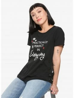 HUNIVERS Disney Mary Poppins Returns Practically Perfect Chiffon Back Top