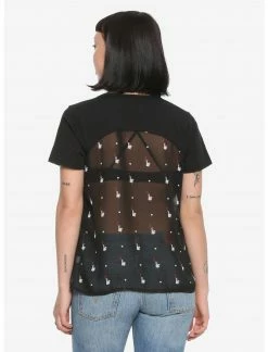 HUNIVERS Disney Mary Poppins Returns Practically Perfect Chiffon Back Top -Her Universe shop unnamed file 1052