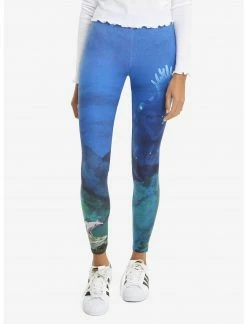 Studio Ghibli Princess Mononoke Forest Spirit Leggings