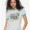 HUNIVERS Her Universe Star Wars Tropical Darth Vader Ringer T-Shirt Her Universe Exclusive -Her Universe shop unnamed file 1068
