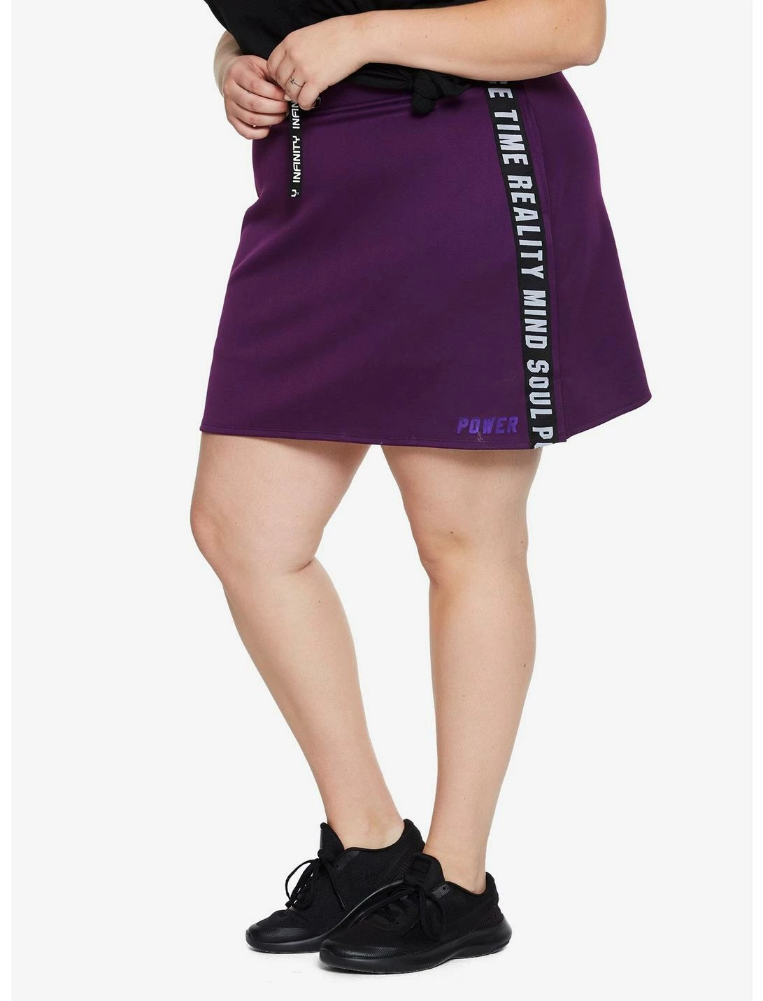 HUNIVERS Marvel Avengers: Infinity War Power Stone Active Skort Plus Size 1 HUNIVERS Marvel Avengers: Infinity War Power Stone Active Skort Plus Size