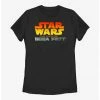 HER Star Wars: The Book Of Boba Fett Sunset Logo Womens T-Shirt -Her Universe shop unnamed file 109