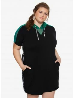 HUNIVERS Marvel Avengers: Infinity War Time Stone T-Shirt Dress Plus Size