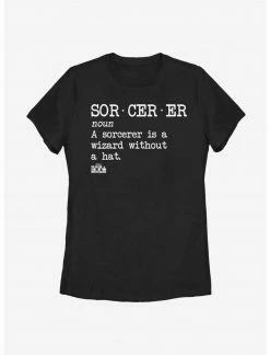 HER Marvel The Falcon And The Winter Soldier Sorcerer Is A Wizard Womens T-Shirt