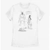 HER Star Wars: The Book Of Boba Fett Textbook Sketches Womens T-Shirt -Her Universe shop unnamed file 113