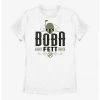 HER Star Wars: The Book Of Boba Fett Stylized Boba Fett Bounty Hunter Womens T-Shirt -Her Universe shop unnamed file 115