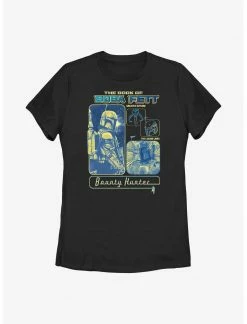 HER Star Wars: The Book Of Boba Fett Bounty Hunter Panels Womens T-Shirt