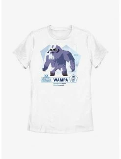 HER Star Wars Galaxy Of Creatures Wampa Species Womens T-Shirt