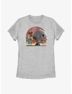 HER Star Wars Galaxy Of Creatures Creature Group Womens T-Shirt
