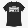 HER Star Wars The Book Of Boba Fett Basic Logo Womens T-Shirt -Her Universe shop unnamed file 159
