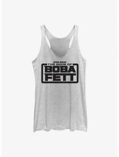 HER Star Wars The Book Of Boba Fett Basic Logo Womens Tank Top