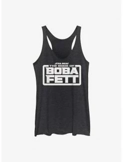 HER Star Wars The Book Of Boba Fett Basic Logo Womens Tank Top