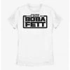 HER Star Wars The Book Of Boba Fett Basic Logo Womens T-Shirt -Her Universe shop unnamed file 164
