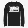 HER Star Wars The Book Of Boba Fett Basic Logo Long-Sleeve T-Shirt -Her Universe shop unnamed file 166