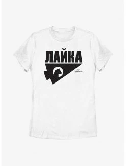 HER Marvel Hawkeye Russian Logo Womens T-Shirt