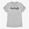 HER Marvel Hawkeye Arrow Christmas Lights Logo Womens T-Shirt -Her Universe shop unnamed file 176