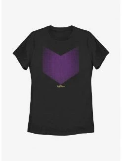 HER Marvel Hawkeye Halftone Logo Womens T-Shirt