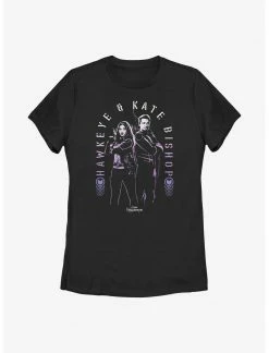 HER Marvel Hawkeye Arch Womens T-Shirt