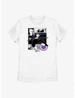 HER Marvel Hawkeye Graphic Panels Womens T-Shirt
