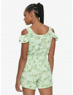 HUNIVERS Destination Disney The Princess And The Frog Cold Shoulder Romper -Her Universe shop unnamed file 219