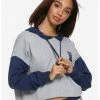 HUNIVERS Doctor Who Thirteen & TARDIS Cropped Hoodie -Her Universe shop unnamed file 221