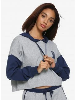 HUNIVERS Doctor Who Thirteen & TARDIS Cropped Hoodie
