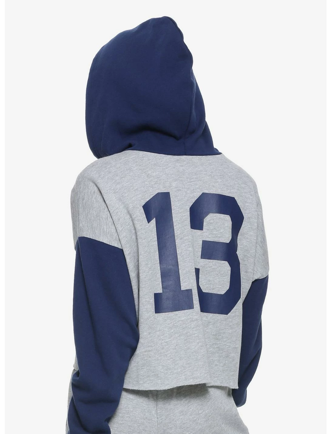 HUNIVERS Doctor Who Thirteen & TARDIS Cropped Hoodie 2 HUNIVERS Doctor Who Thirteen & TARDIS Cropped Hoodie - Image 2