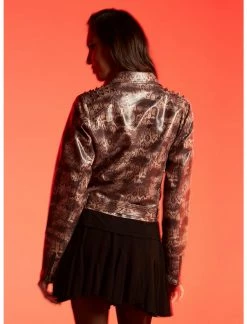 HUNIVERS Her Universe Wonder Woman 1984 Cheetah Crop Moto Jacket 6 HUNIVERS Her Universe Wonder Woman 1984 Cheetah Crop Moto Jacket -Her Universe shop unnamed file 25