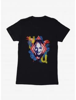 HER DC Comics The Suicide Squad Harley Quinn Initials Womens T-Shirt
