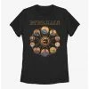 Marvel Eternals Circular Gold Heroes Womens T-Shirt -Her Universe shop unnamed file 280