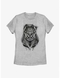 HER Marvel Eternals Kro Spray Paint Stencil Womens T-Shirt