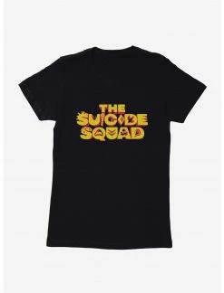 HER DC Comics The Suicide Squad Detailed Logo Womens T-Shirt