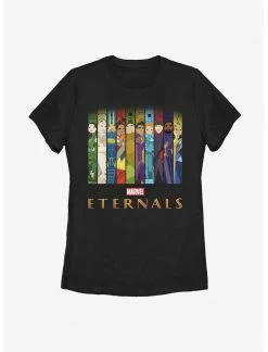 HER Marvel Eternals Vertical Box Ups Womens T-Shirt