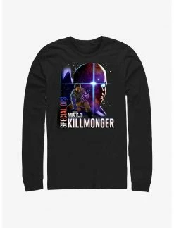 HER Marvel What If...? Special Ops Killmonger Long-Sleeve T-Shirt