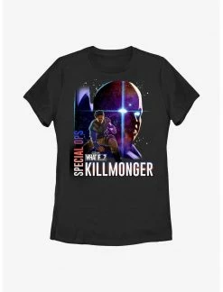 HER Marvel What If...? Special Ops Killmonger Womens T-Shirt