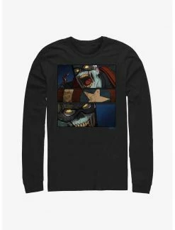 HER Marvel What If...? Zombie Cap Panels Long-Sleeve T-Shirt