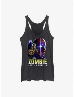 Marvel What If...? Watcher Zombie Cap Womens Tank Top