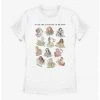 HER Disney Princesses Hand-drawn Princesses Womens T-Shirt -Her Universe shop unnamed file 37