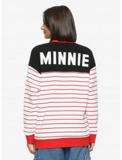 OURUNVRS Our Universe Disney Minnie Mouse Striped Sweatshirt Her Universe Exclusive 6 OURUNVRS Our Universe Disney Minnie Mouse Striped Sweatshirt Her Universe Exclusive -Her Universe shop unnamed file 370