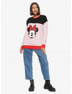 OURUNVRS Our Universe Disney Minnie Mouse Striped Sweatshirt Her Universe Exclusive 7 OURUNVRS Our Universe Disney Minnie Mouse Striped Sweatshirt Her Universe Exclusive -Her Universe shop unnamed file 371