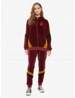 OURUNVRS Our Universe Marvel Avengers: Endgame I Am Iron Man Velour Jogger Pants Her Universe Exclusive -Her Universe shop unnamed file 375
