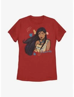 HER Disney Pocahontas Sketch Womens T-Shirt