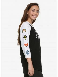 OURUNVRS Our Universe I Break Stigmas Raglan -Her Universe shop unnamed file 391