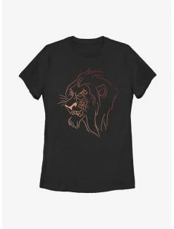 HER Disney The Lion King Scar Line Womens T-Shirt