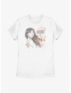 HER Disney Mulan Heart Of Gold Womens T-Shirt