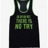 HUNIVERS Her Universe Star Wars: The Clone Wars Yoda Quote Racerback Tank Top -Her Universe shop unnamed file 415