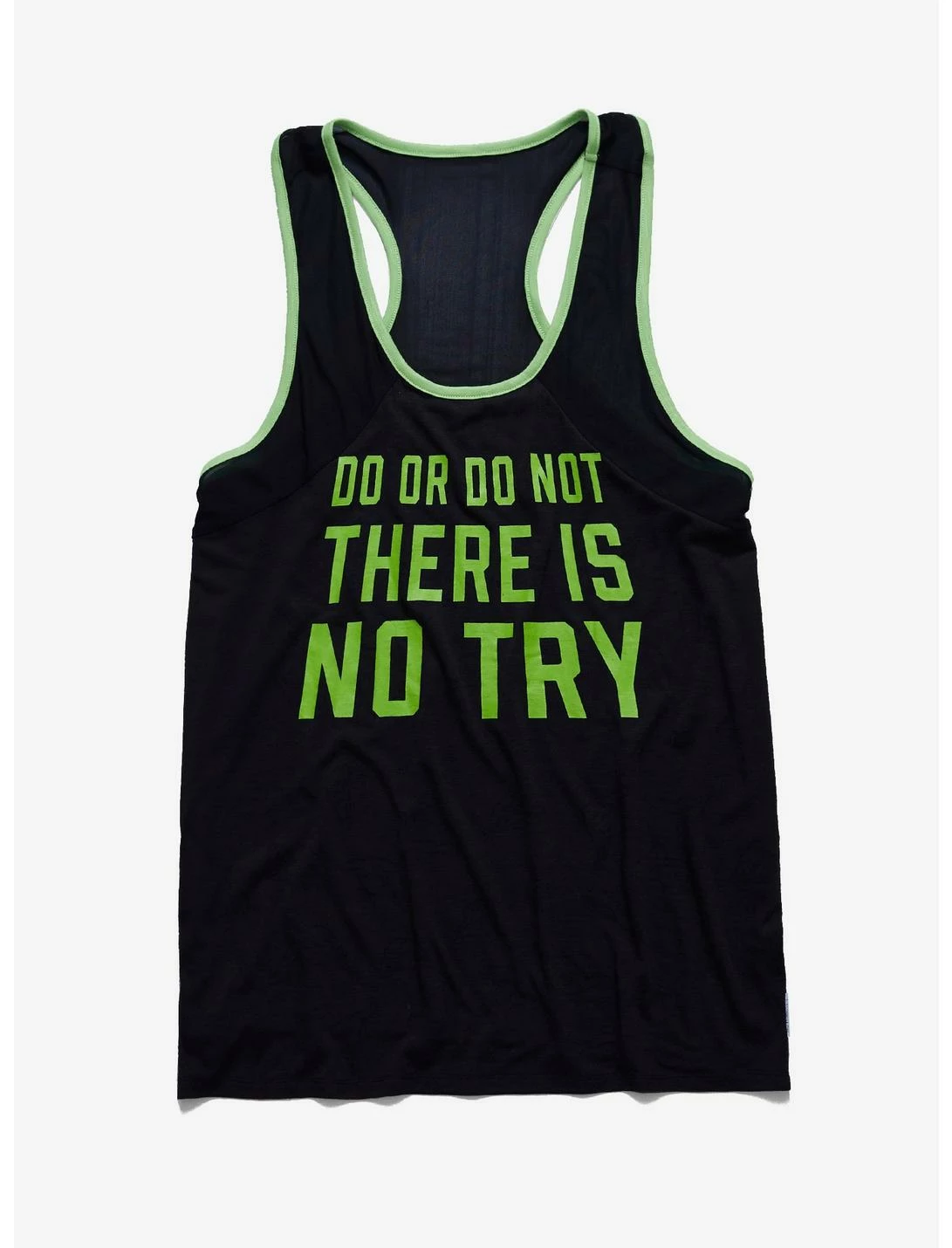 HUNIVERS Her Universe Star Wars: The Clone Wars Yoda Quote Racerback Tank Top 1 HUNIVERS Her Universe Star Wars: The Clone Wars Yoda Quote Racerback Tank Top